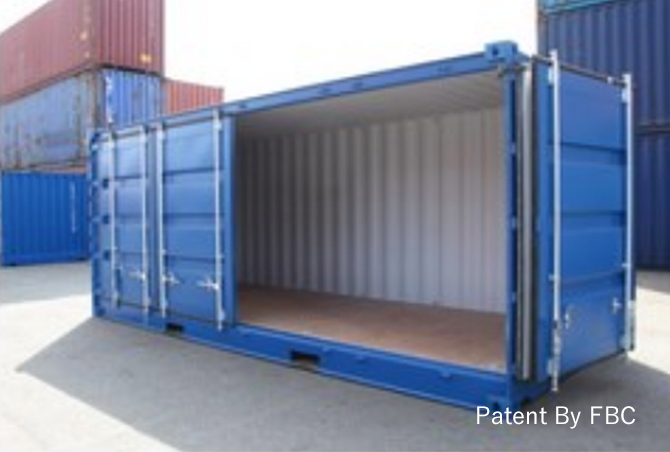 Sliding Door Container